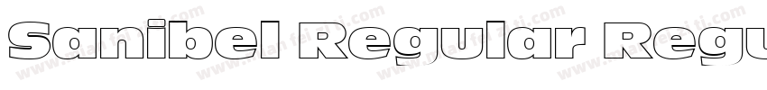 Sanibel Regular Regu字体转换